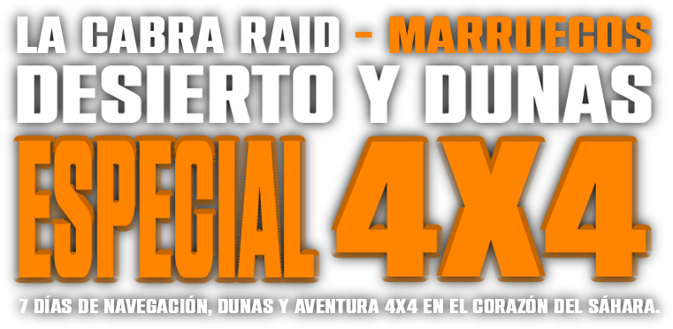 Desierto y Dunas Especial 4x4