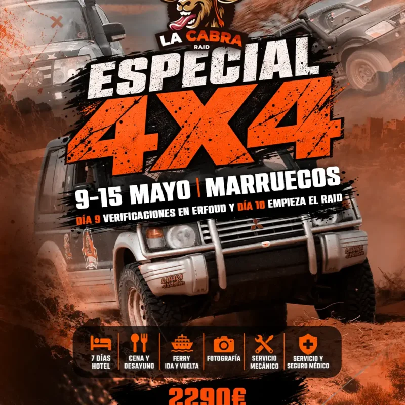 Cartel Informativo Mayo 2027 Marruecos