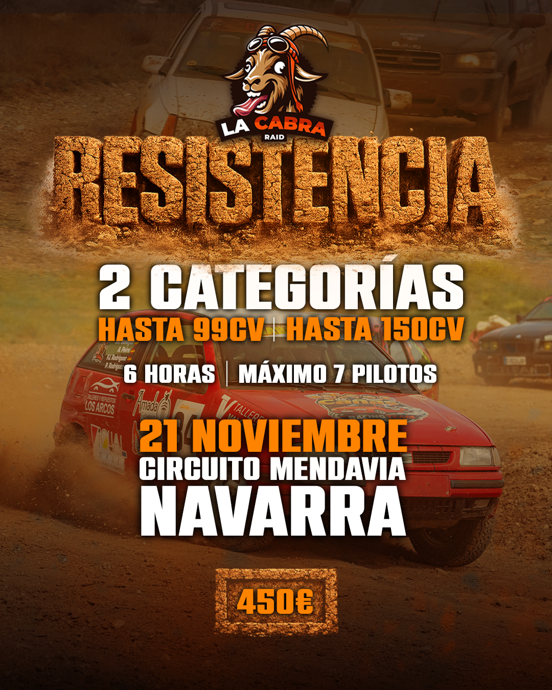 Resistencia Mendavia – La Cabra Raid