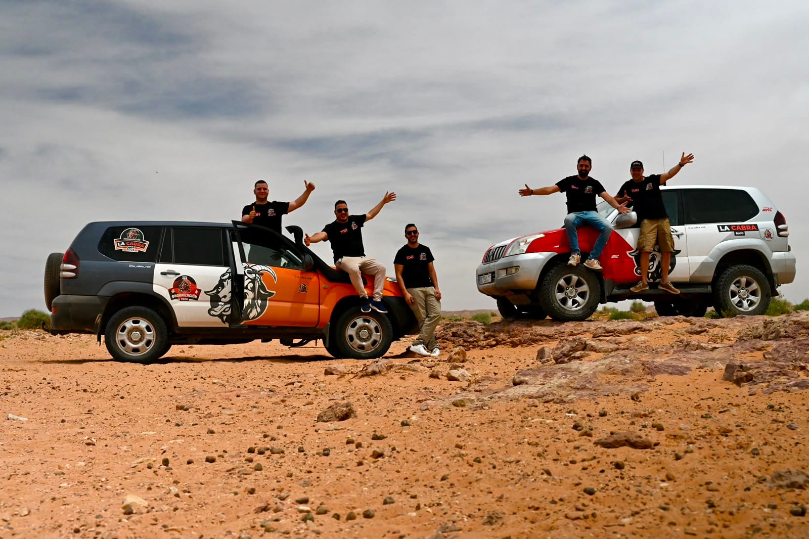La cabra raid equipo completo